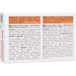 Medex Guarana Natural Energy Caps - 30 gélules