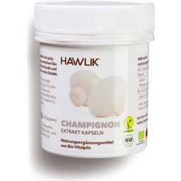 Hawlik Champignon Extrakt Kapseln, Bio - 60 Kapseln