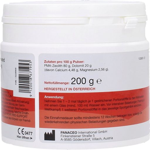 Panaceo Sport Pro-Support Pulver - 200 g