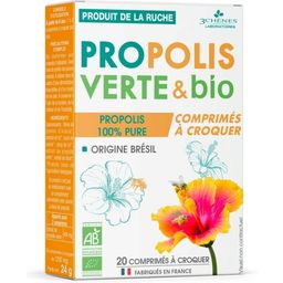 3 Chênes Laboratoires Propolis Verte Pure tabletta - Bio - 20 tabletta