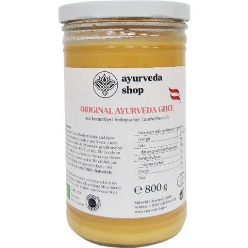 Original Ayurveda Ghee, Organic - 800 g