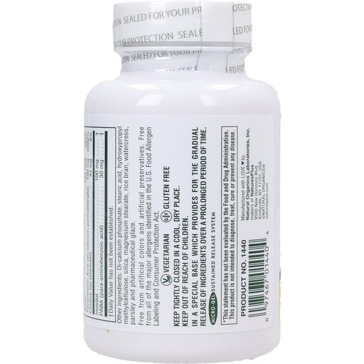 Nature's Plus Mega B100 mg S/R - 90 comprimidos