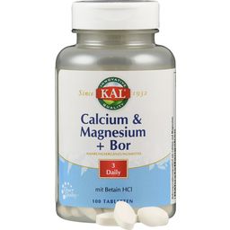 KAL Calcium & Magnesium + Bor - 100 tabliet