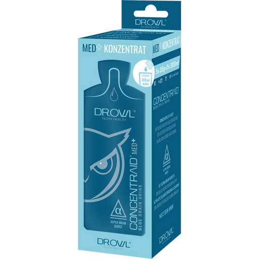 Dr.Owl NutriHealth CONCENTRAID® MED+ Blue Brain Drink - 175 g