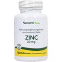 Nature's Plus Zink 30 mg - 180 Tabletten