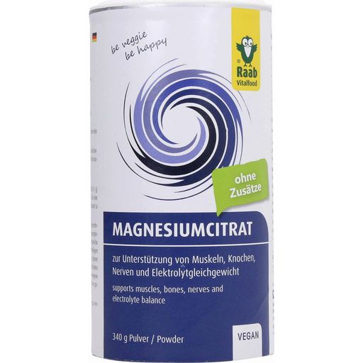Raab Vitalfood Magnesio Citrato in Polvere - 340 g