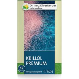 Dr. med. Ehrenberger Bio- & Naturprodukte Oczy - zestaw - Kapsułki na oczy olej z kryla i luteina+C