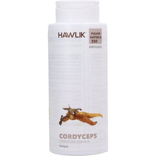 Hawlik Cordyceps Poeder Capsules - 250 Capsules