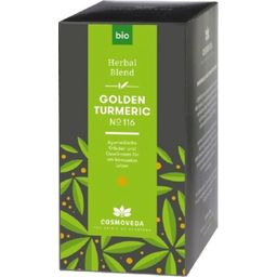 Cosmoveda Organic Golden Turmeric Tea - 25 packages