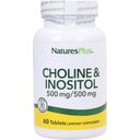 Nature's Plus Choline & Inositol 500 / 500 mg - 60 Tabletter