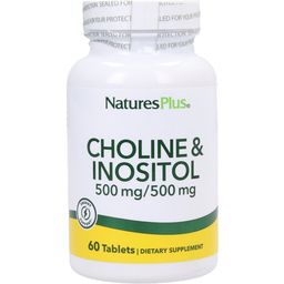 Nature's Plus Cholina i inozytol 500/500 mg