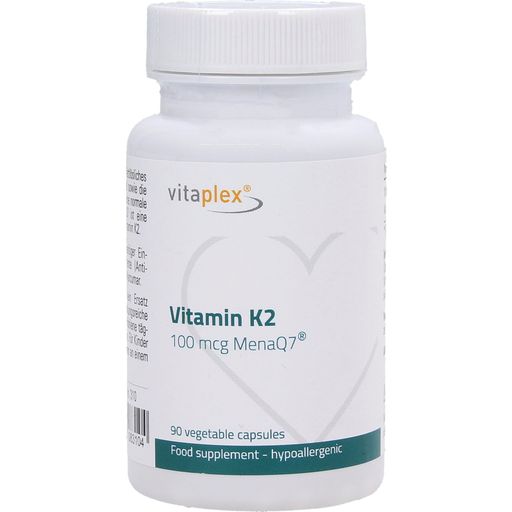 Vitaplex K2-vitamiini - 90 veg. kapselia