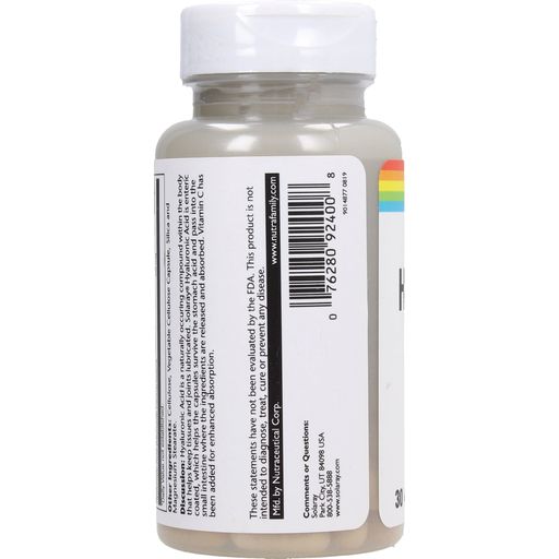Solaray Capsule di Acido Ialuronico - 30 capsule veg.