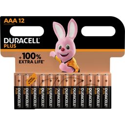 Duracell Plus AAA (MN2400/LR03) 12 Pack