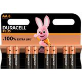 Duracell Plus-AA (MN1500 / LR6) - Pack de 8 Piles