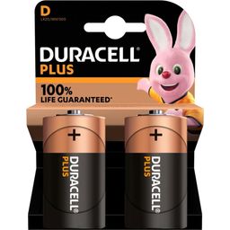 Duracell Plus-D (MN1300 / LR20) - Pack de 2 Piles