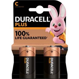 Duracell Plus-C (MN1400 / LR14) - Lot de 2 Piles