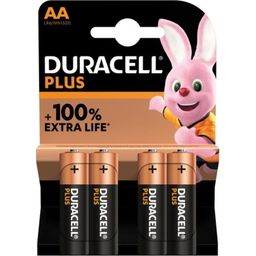 Duracell Plus-AA (MN1500 / LR6) - Pack de 4 Piles
