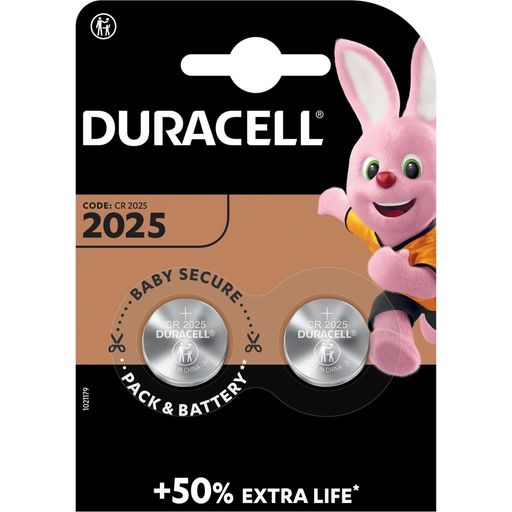 Duracell Литиеви батерии CR2025 - 2 броя