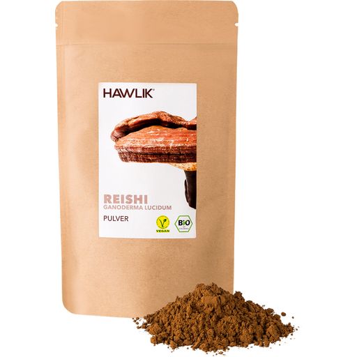Hawlik Reishi Powder, Organic - 100 g
