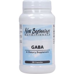 New Beginnings Nutritionals GABA 420 mg - 60 Vegetarische Capsules