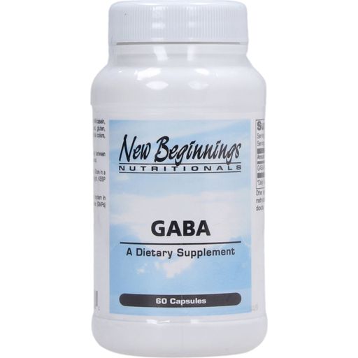 New Beginnings Nutritionals GABA 420 mg - 60 veg. kaps.