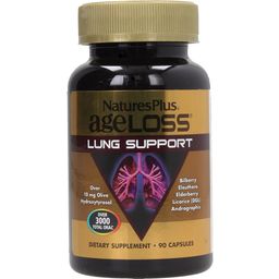 Nature's Plus AgeLoss Lung Support - 90 Kapsułek roślinnych