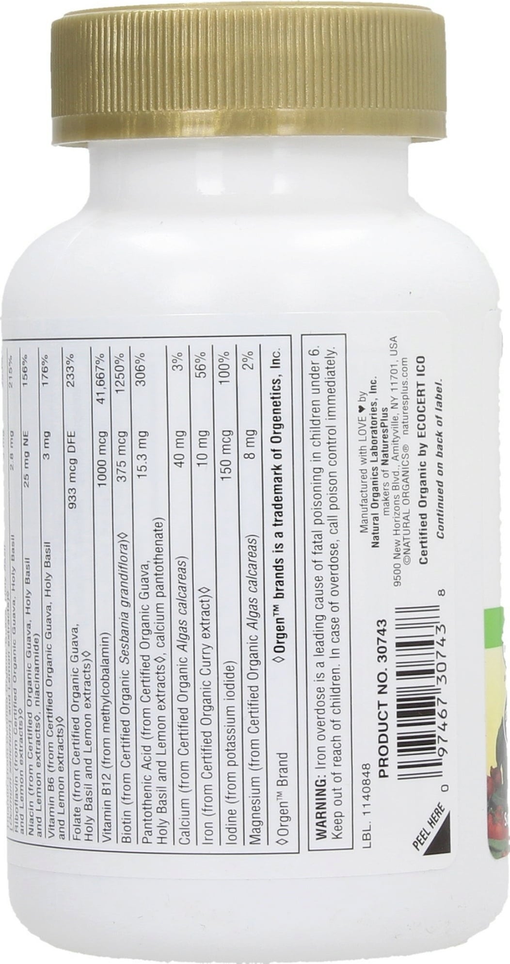 Nature's Plus Source of Life Garden Women‘s Multi - 90 tabliet