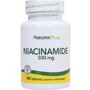 Nature's Plus Niacinamid 500 mg - 90 tabl.