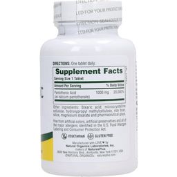 Nature's Plus Pantothenic Acid 1000 mg S/R - 60 tablet