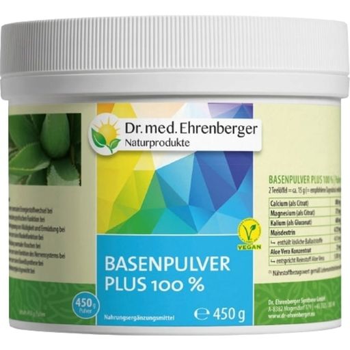 Dr. med. Ehrenberger Bio- & Naturprodukte Basisch Poeder Plus 100% - 450 g