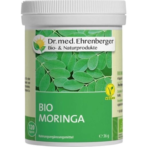 Dr. Ehrenberger luomu- ja luonnontuotteet Luomu moringa - 120 kapselia