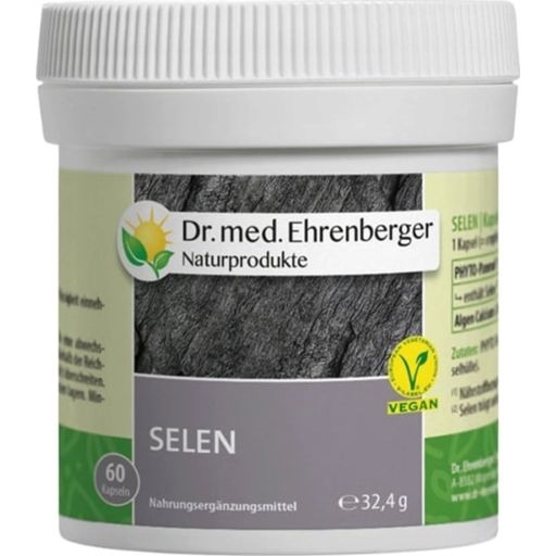 Dr. med. Ehrenberger Bio- & Naturprodukte Selen - 60 kapslí