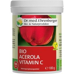Dr. med. Ehrenberger Bio- & Naturprodukte Vitamina C de Acerola Bio en Polvo