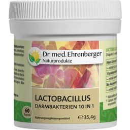 Dr. Ehrenberger Organic & Natural Products Lactobacillus Gut Bacteria 10 in 1