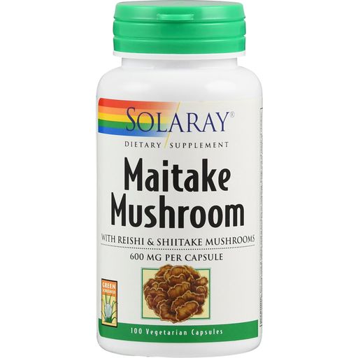 Solaray Maitake Mushroom - 100 Kapslar