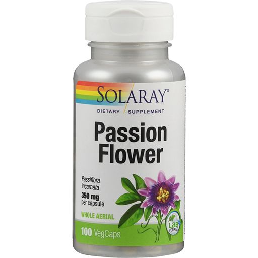 Solaray Passionsblume - 100 veg. Kapseln