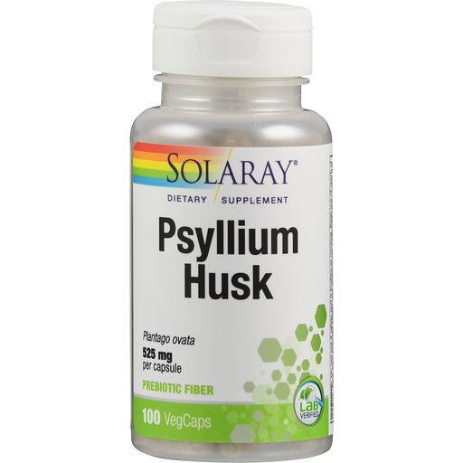 Solaray Psyllium Husk - 100 Capsules