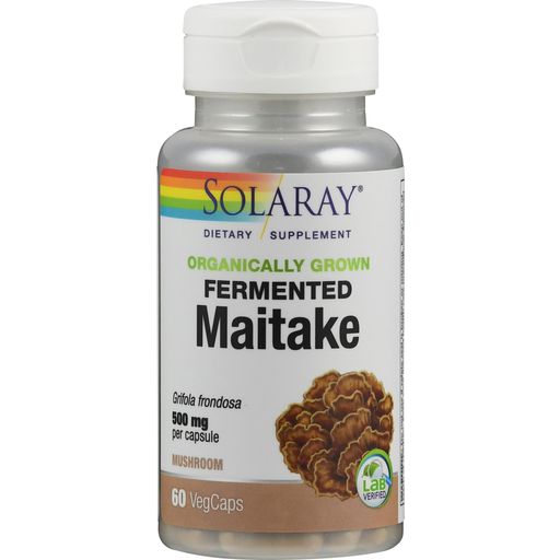 Solaray Maitake Fermentato - 60 capsule veg.
