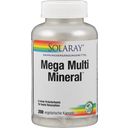 Solaray Mega Multi Mineral - 200 veg. capsules