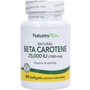 Nature's Plus Natural Beta Carotene - 90 gélových kapsúl