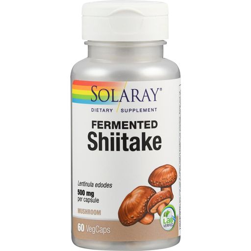 Solaray Fermentoitu Shiitake - 60 veg. kapselia