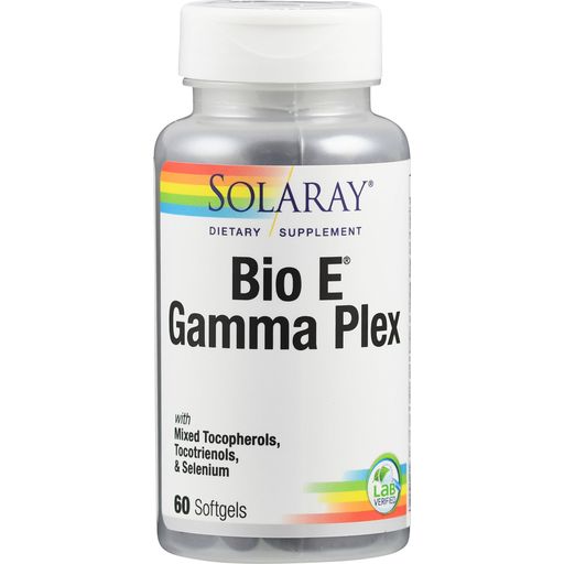 Solaray E Gamma Plex Bio - 60 Softgels