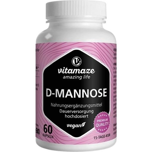Vitamaze D-mannoza kapsułki - 60 Kapsułek roślinnych