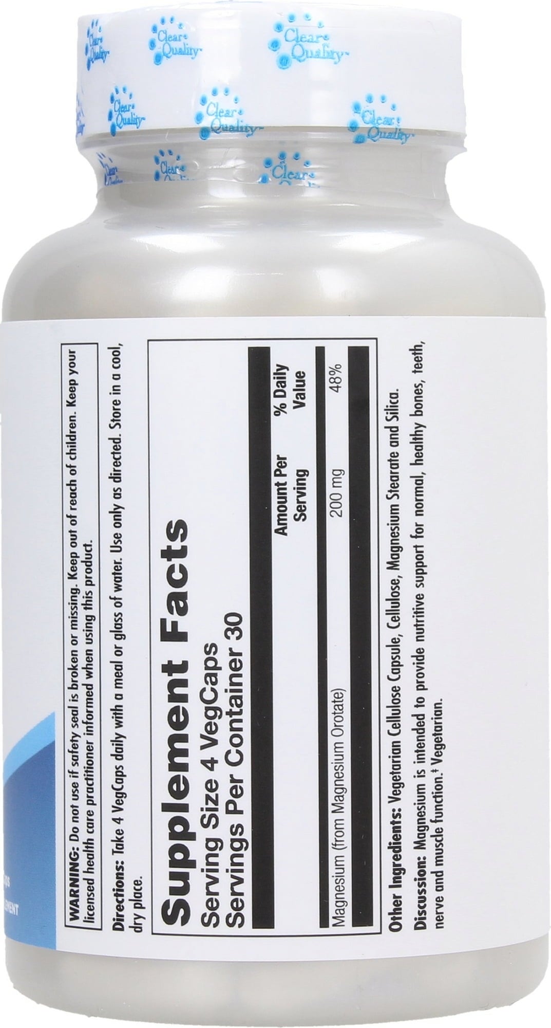 KAL Magnesium Orotate 200 - 120 veg. kapsúl