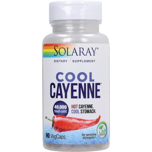 Solaray Cool Cayenne - 90 Kapslar