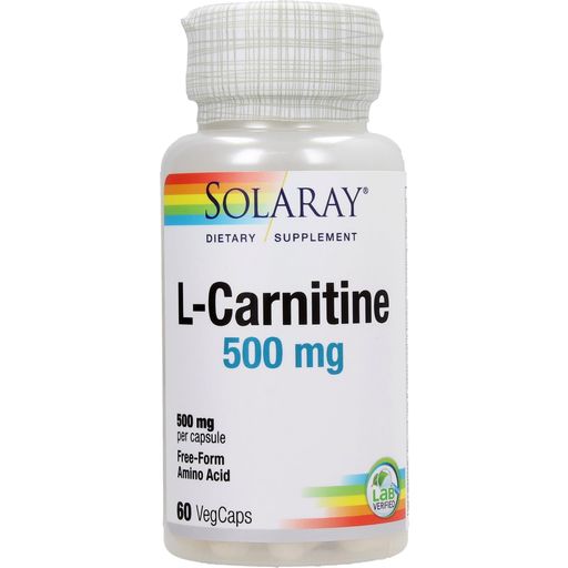 Solaray Capsule di L-Carnitina - 60 capsule