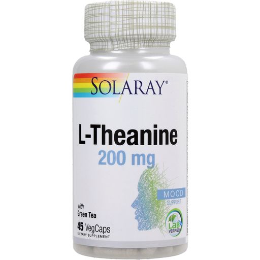 Solaray L-teanin - 45 veg. kapsule