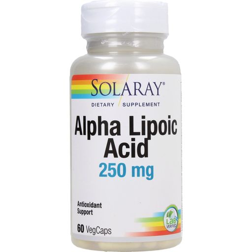 Solaray Alfa-liponska kiselina 250 - 60 kaps.
