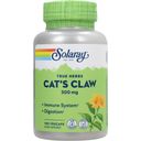 Solaray Kattenklauw - 100 Vegetarische Capsules